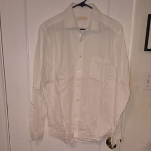 Michael Kors | Men's White Dress Shirt